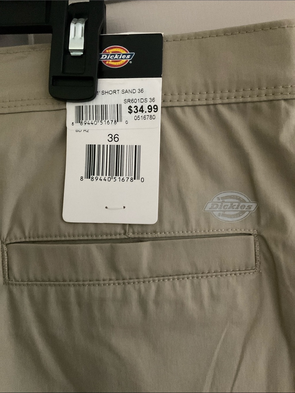 Dickies Beige/Sand , cooling temp IQ , size 36 Shorts - Picture 4 of 9